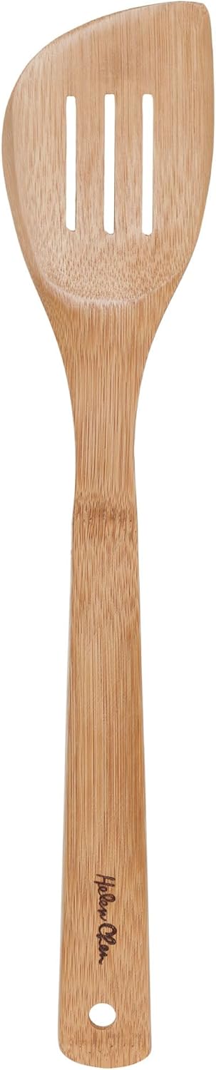 Helen’s Bamboo Slotted Spatula – Lightweight, Durable & Eco-Friendly (13-Inch)