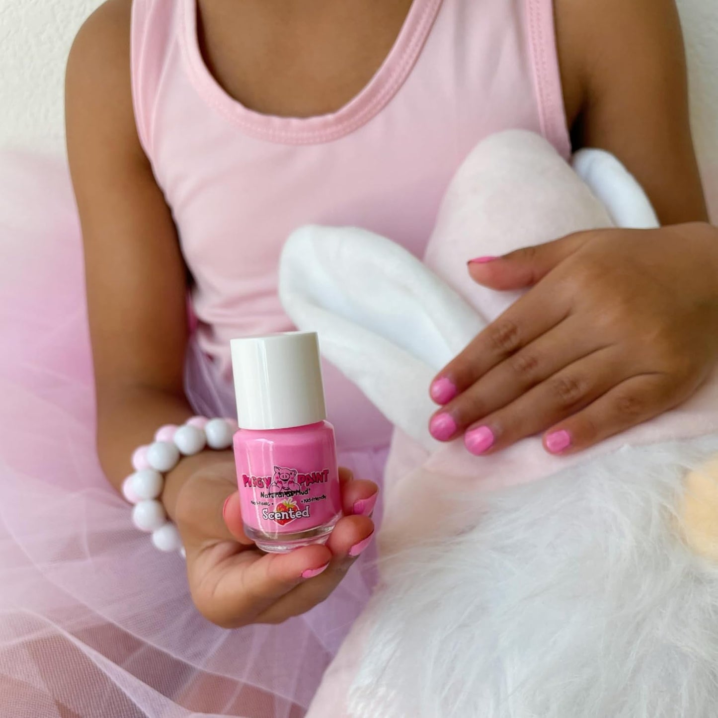 Piggy Paint Non-Toxic Scented Nail Polish Set for Kids – 4 Pack Fruit Fairy